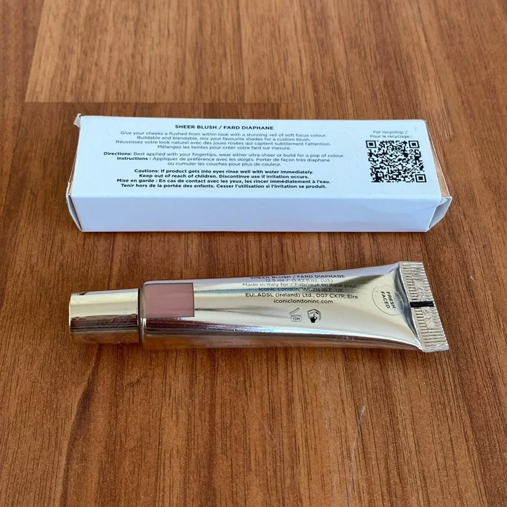❤️ Iconic London Cosmetics Sheer Blush Limited Edition NWT